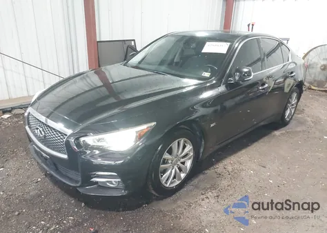2017 Infiniti Q50 3.0T Premium z USA, uszkodzony, nr VIN JN1EV7AP5HM738850